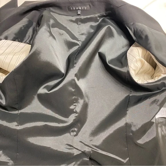 Theory Cropped Blazer - Size 8 - Picture 8 of 12